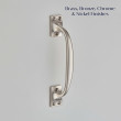 Traditional Pull Handle Pearl Nickel
