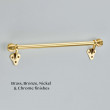 Sash Bar Handle Polished Brass UNL