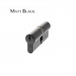 AGB 5 Pin Double Cylinder Matt Black