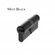AGB 15 Pin Double Cylinder Matt Black