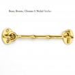 Traditional Unlacquered Brass Cabin Hook