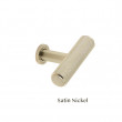 Satin Nickel Piccadilly Knurled T Bar Handle