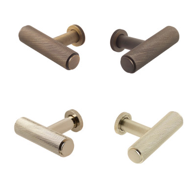 Piccadilly Knurled T Bar Collection