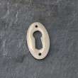 Polished Nickel Period Oval Open Escutcheon