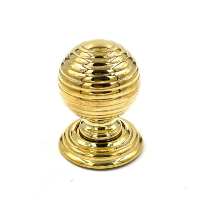 Large Brass Beehive Mortice Knobs
