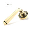 Aged Brass Avon Lever on Beehive Rose