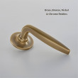 Maine Lever handle on Covered Rose