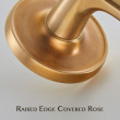 Raised Edge Covered Rose