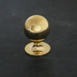 Henley Ball Cabinet Knob - Large - Unlacquered Brass