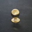 Henley Ball Cabinet Knob - Medium - Unlacquered Brass