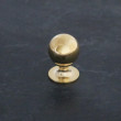 Henley Ball Cabinet Knob - Small - Unlacquered Brass