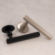 Linear Knurl Lever on Rose