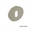Millhouse Brass Key Escutcheon  - Satin Nickel