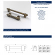 Uttoxeter Cabinet Pull Spec Sheet
