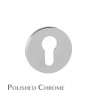 Polished Chrome Exclusivo Euro Escutcheon