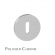 Polished Chrome - Exclusivo Key Escutcheon
