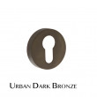Urban Dark Bronze Forme Euro Escutcheon