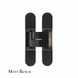 Matt Black Eclipse Adjustable Concealed Hinge