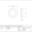 60mm Plain Round Pull Drawing