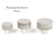 Polished Stainless Brompton Cupboard Knobs