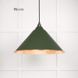 Heath Hammered Copper Hockley Pendant
