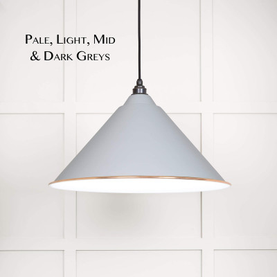 Birch and White Gloss Hockley Pendant