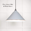 Birch and White Gloss Hockley Pendant