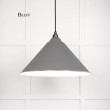Bluff and White Gloss Hockley Pendant