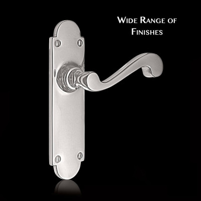 Constable Elegance Lever on Latch Backplate