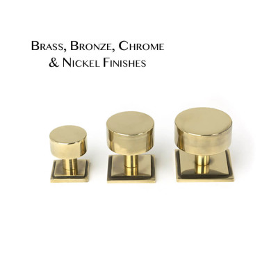 Kelso Cabinet Knobs Square Rose