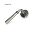 Pewter Newbury Lever on Deco Rose