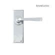 Chrome Avon Lever Latch Handles