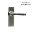 Satin Stainless Avon Lever Latch Handles