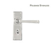 Polished Stainless Avon Bathroom Lever Handles