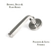 Marine Stainless Avon Lever on Rose Set