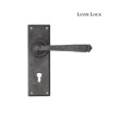 External Beeswax Avon Lever Lock Handles