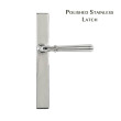 Newbury Polished Stainless Espag Latch Set