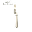 Newbury Satin Stainless Right Hand Espag Fastener