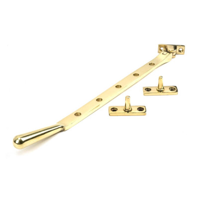 Polished Brass Newbury 12 Inch Casement Stay