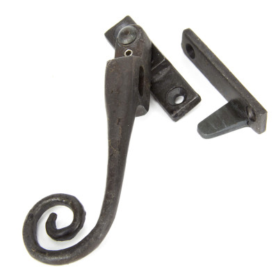 Hand Forged Black Night Vent Monkey Tail Fastener