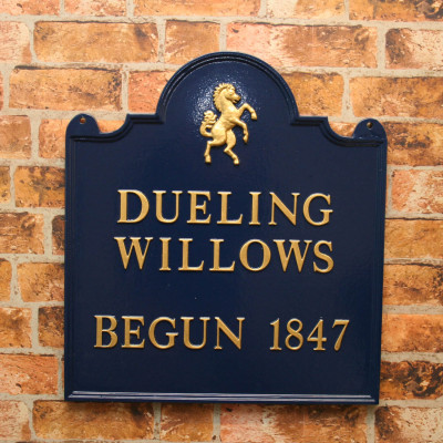 Shaped Top House Signs