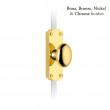 Espagnolette Bolt with Oval Knob
