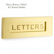 Engraved Letter Plate