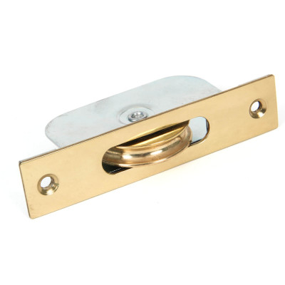 Traditional Brass Box Sash Pulley