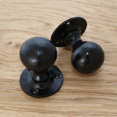 Iron ball knobs