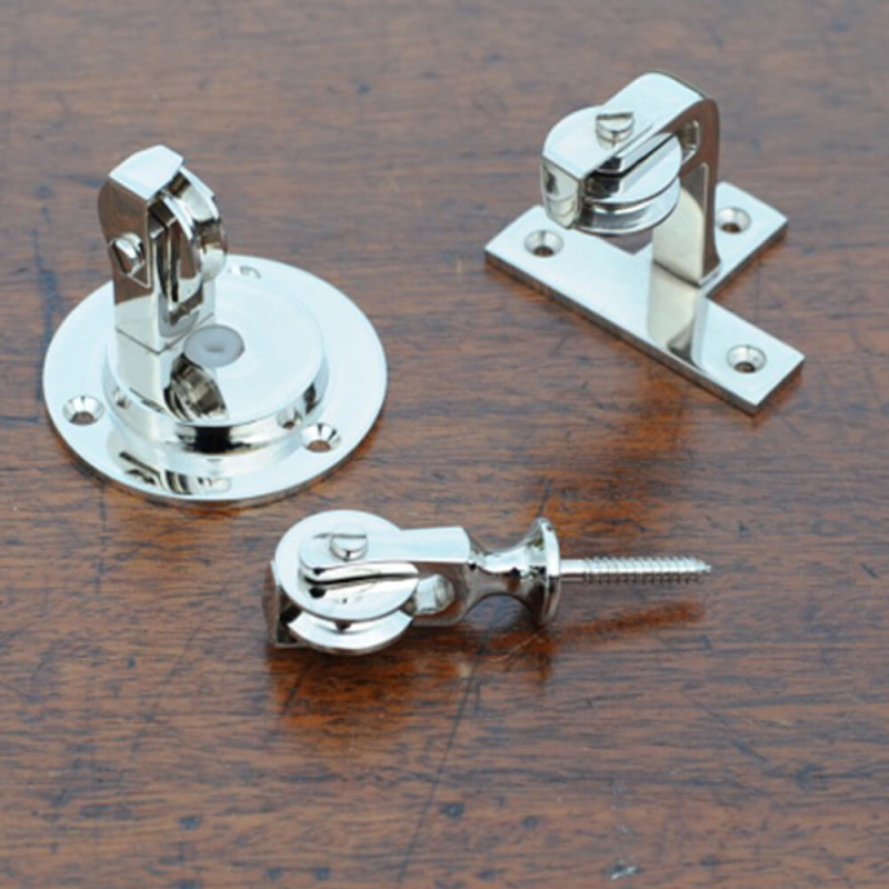 Nickel Bell Pulleys | Period Bell Pull Accessories