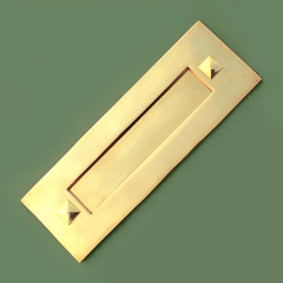Traditional Brass Letter Plate